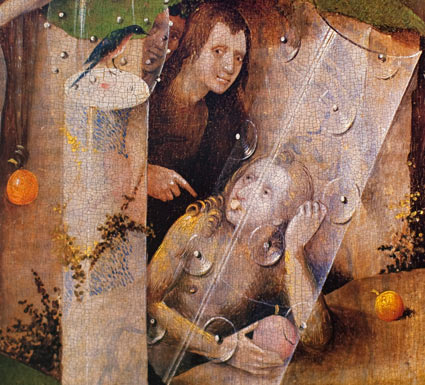 Le Jardin des Délices - Adam et Eve - Hieronymus Bosch